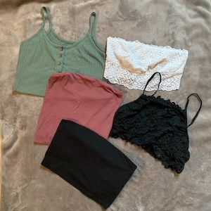 American Eagle/aerie Crop Top Bundle